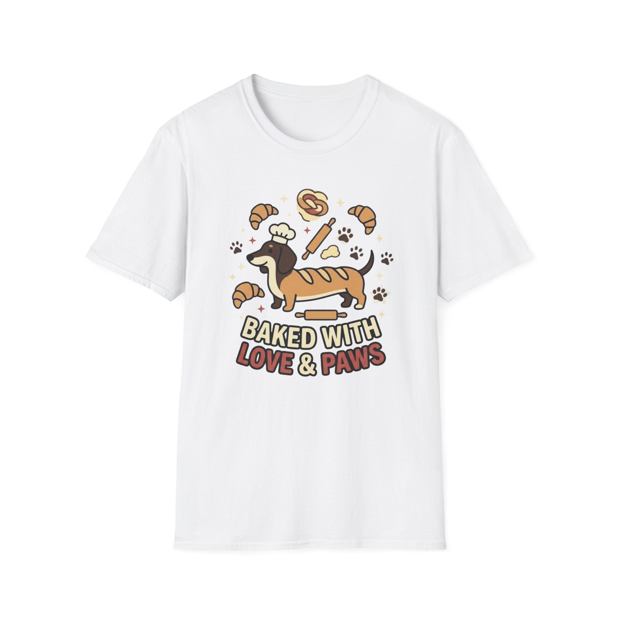 Baked with Love & Paws Graphic T-shirts