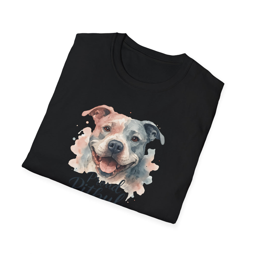 Proud Pitbull Mom T-Shirt