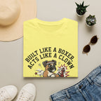 'Built Like A Boxer Acts Like A Clown' Graphic T-Shirt