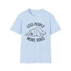 'Less People More Dogs' Graphic T-Shirt