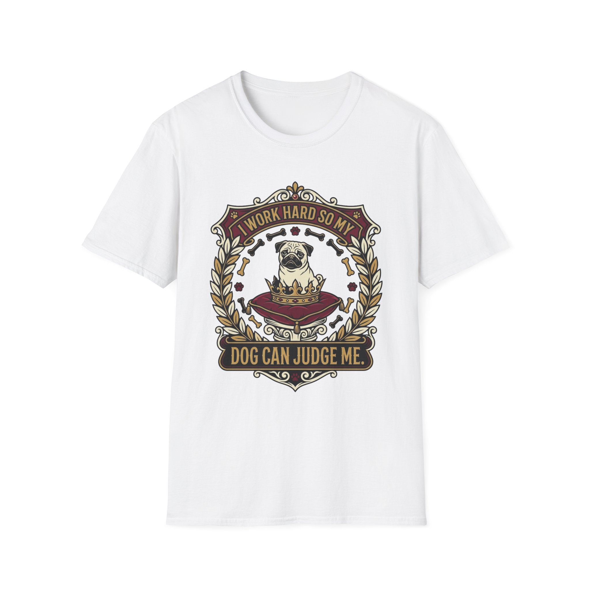 'Dog Can Judge Me' Graphic T-Shirt