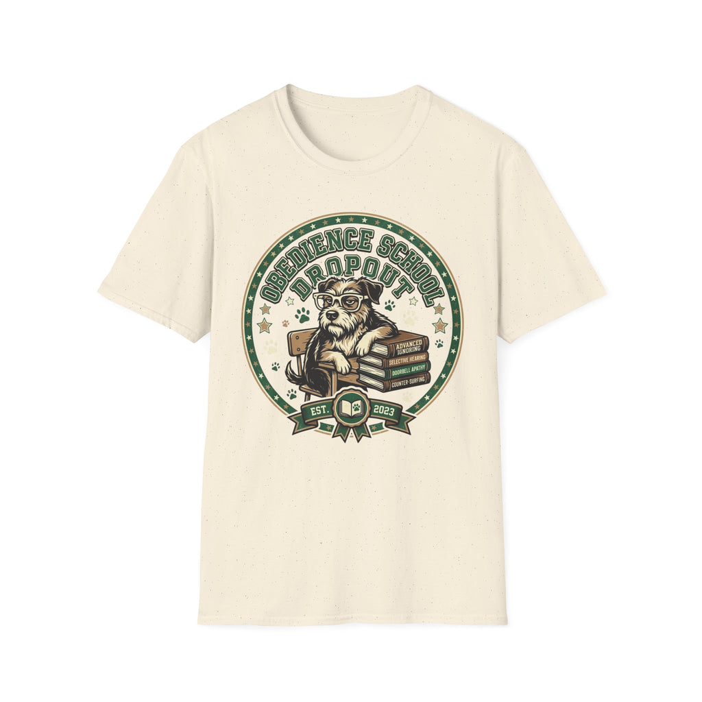 'Obedience School Droupout' Graphic T-Shirt
