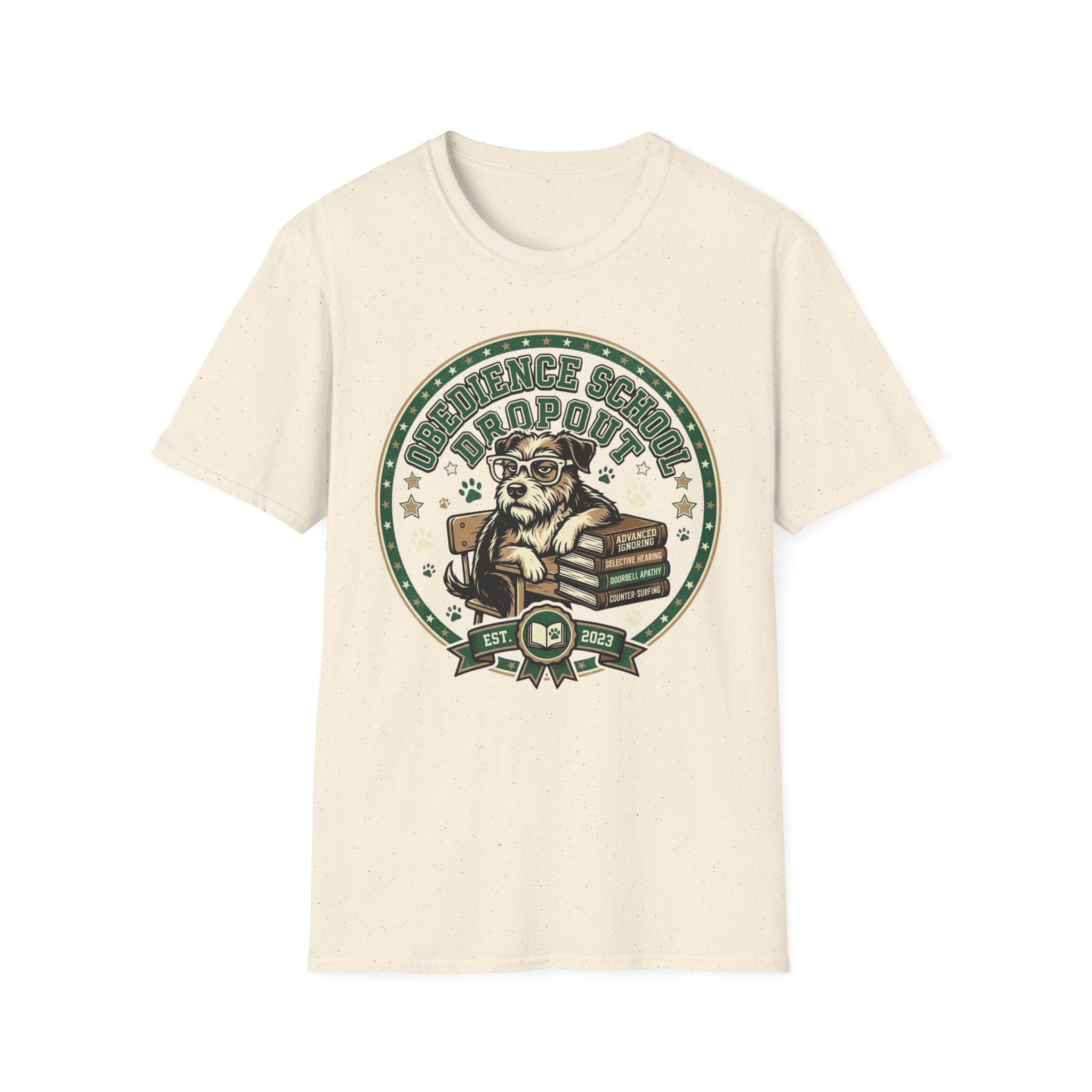 'Obedience School Droupout' Graphic T-Shirt