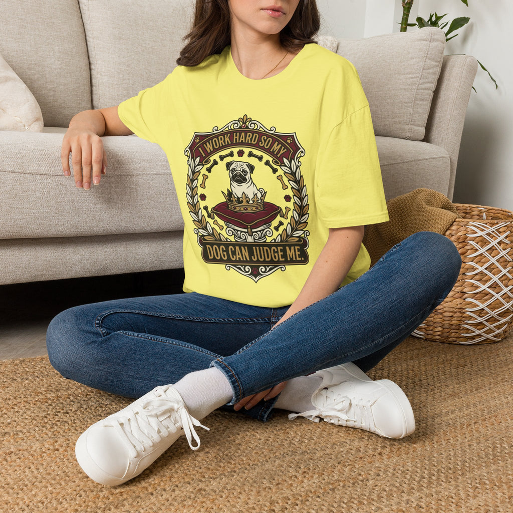 'Dog Can Judge Me' Graphic T-Shirt