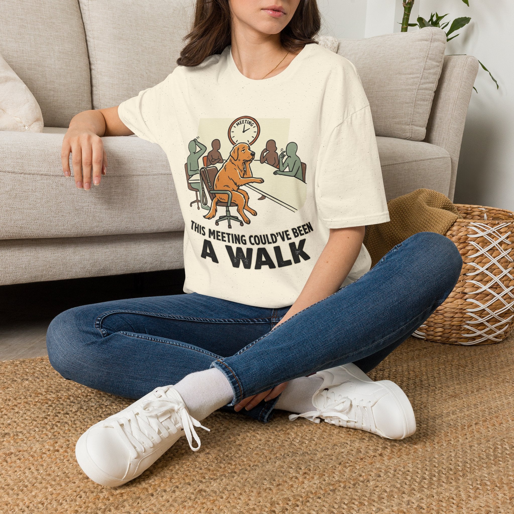 'This Meeting Could've Been A Walk' Graphic T-Shirt