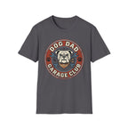 'Dog Dad Garage Club' Graphic T-shirts