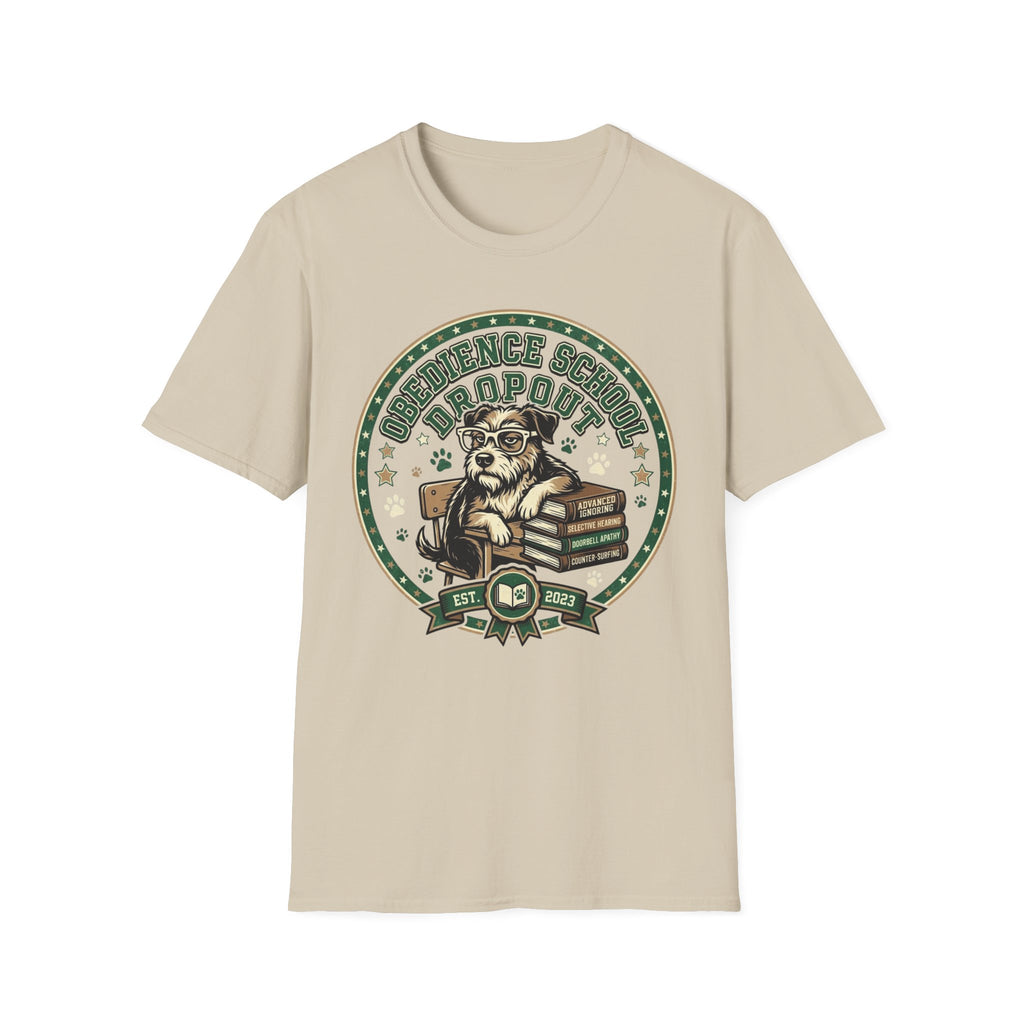 'Obedience School Droupout' Graphic T-Shirt