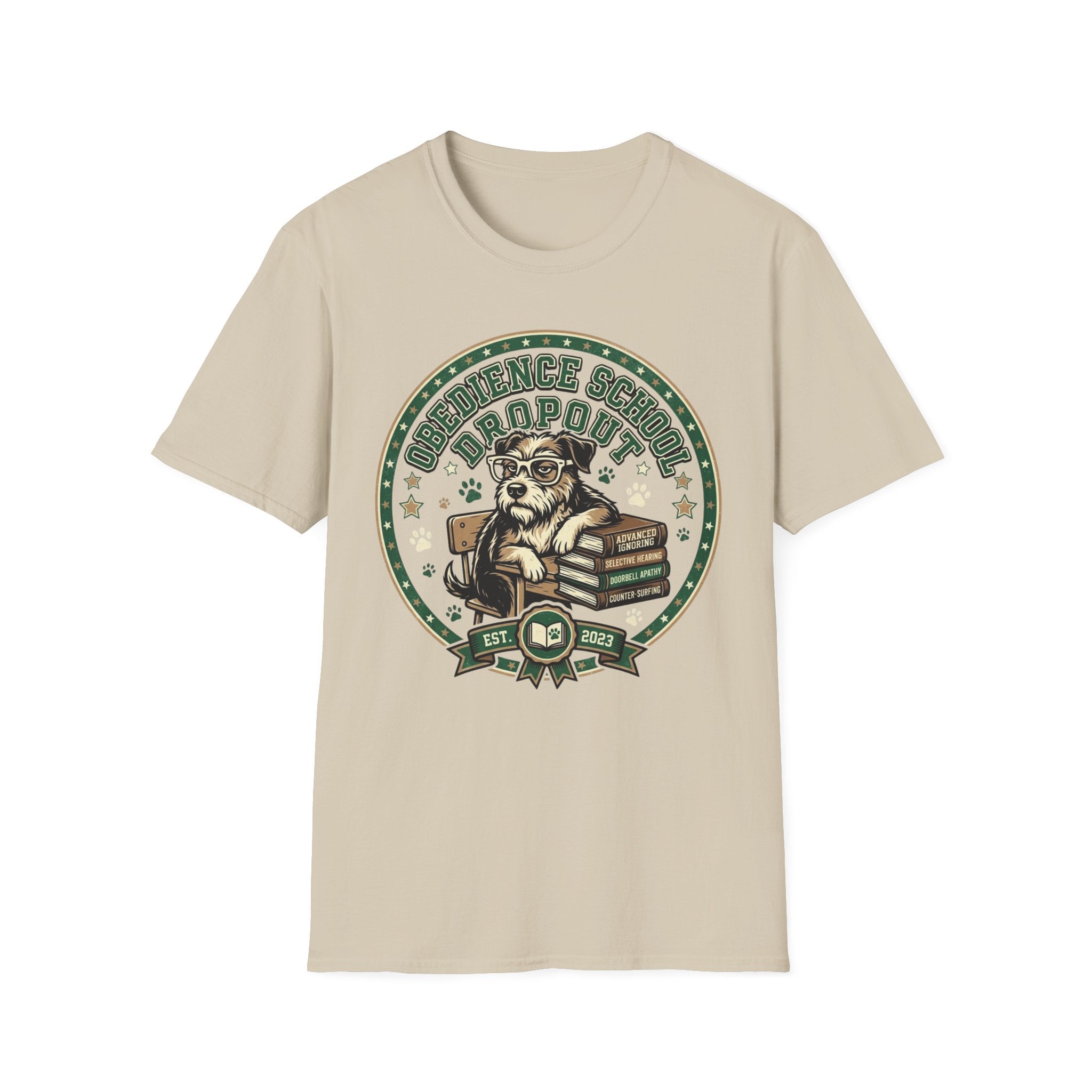 'Obedience School Droupout' Graphic T-Shirt