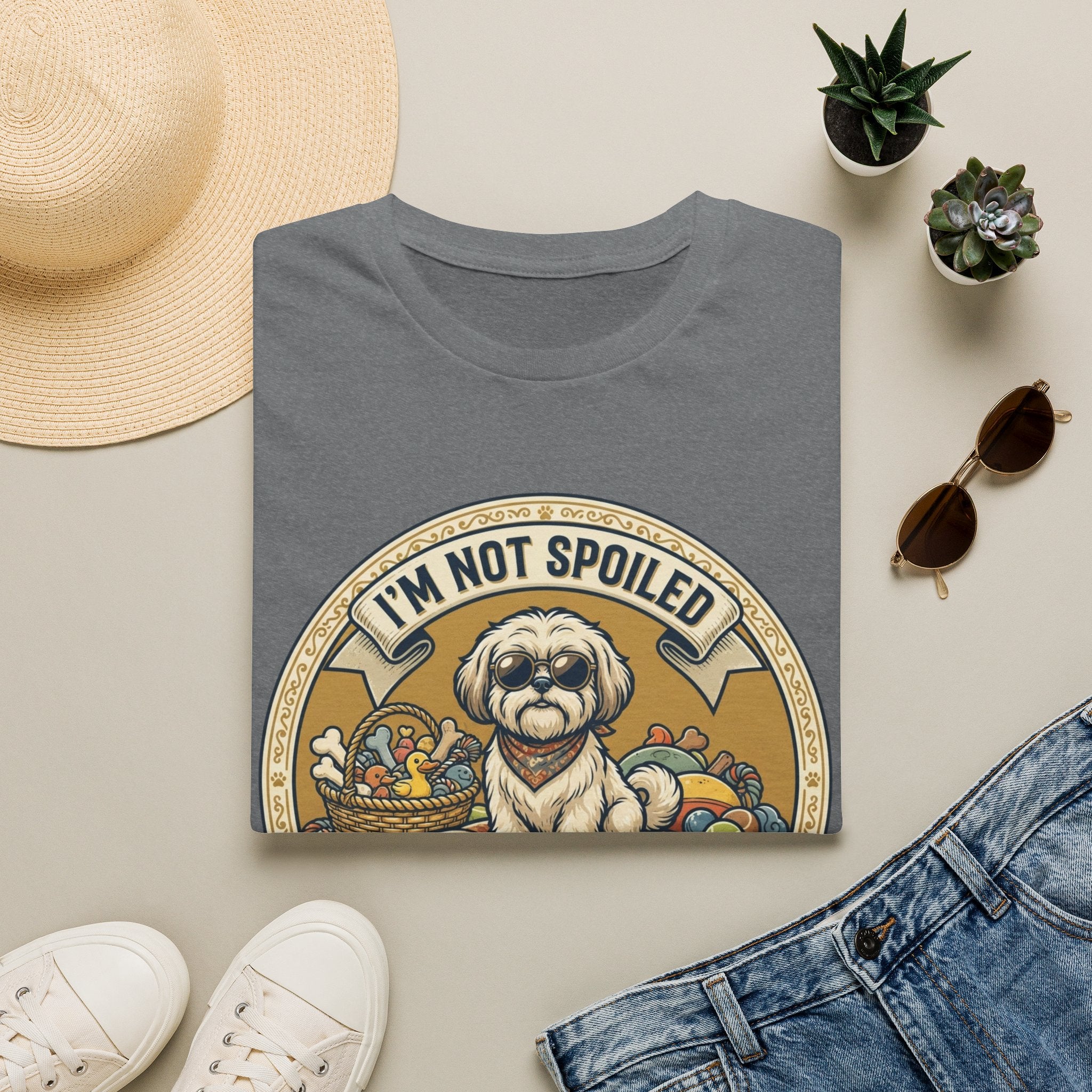 'I'M Not Spoiled I'M Well Loved' Graphic T-Shirt