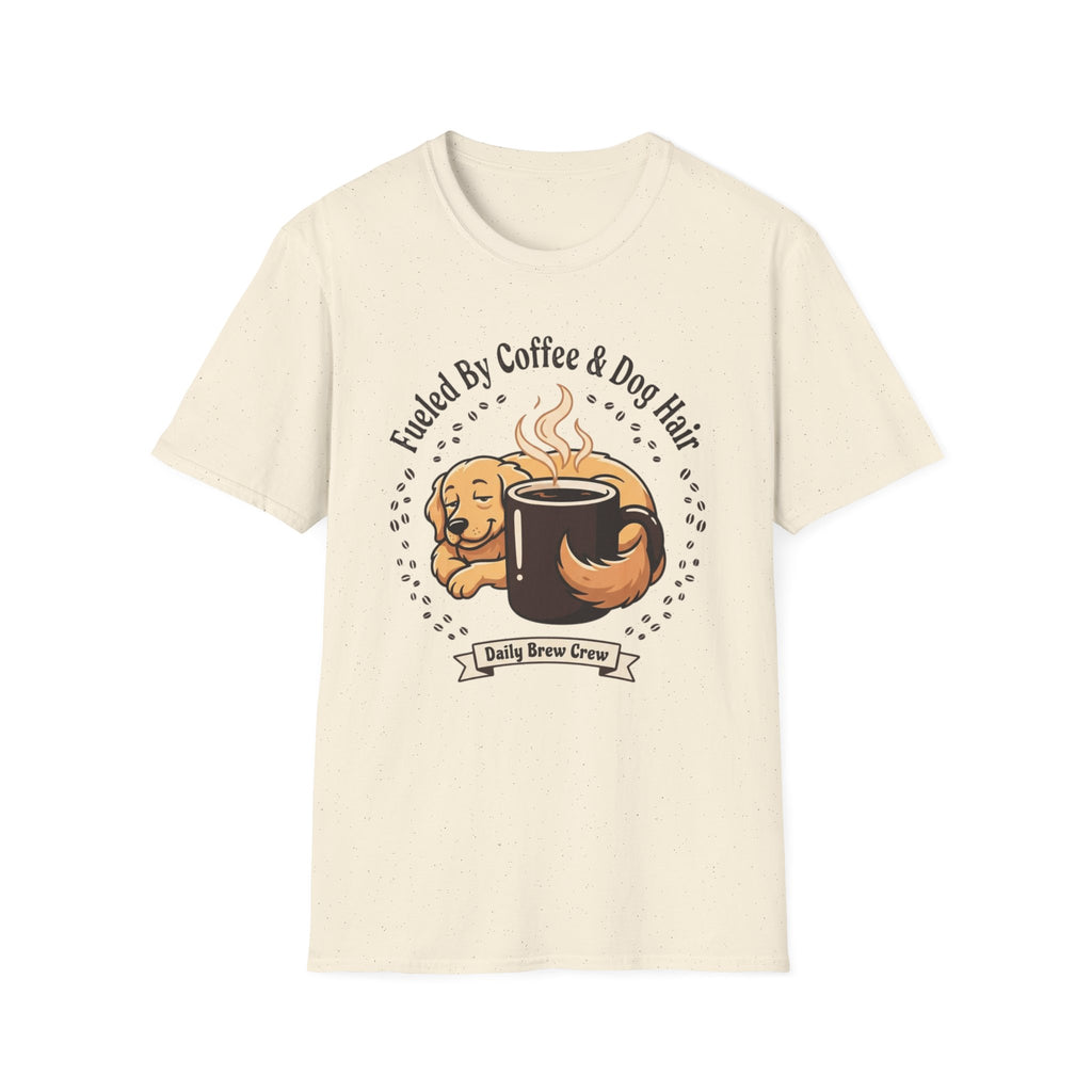 'Fueled by Coffee And Dog Hair' Graphic T-Shirt