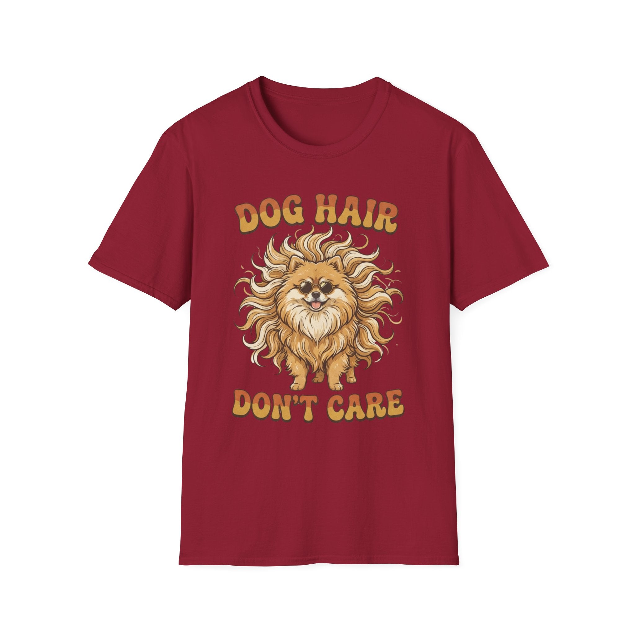 'Dog Hair Dont Care' Graphic T-Shirt