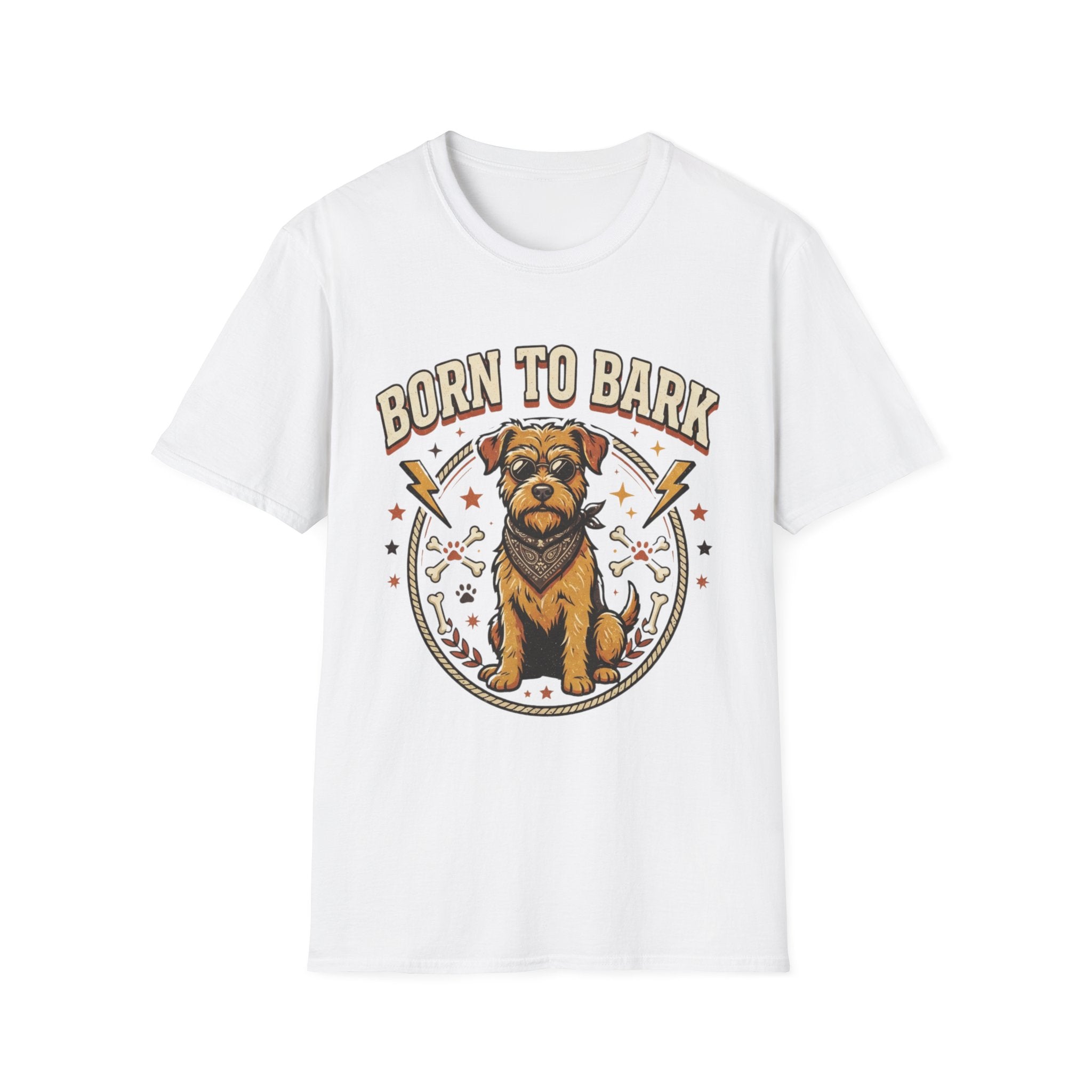 'Born To Bark' Graphic T-Shirt