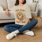 'Dog Hair Dont Care' Graphic T-Shirt