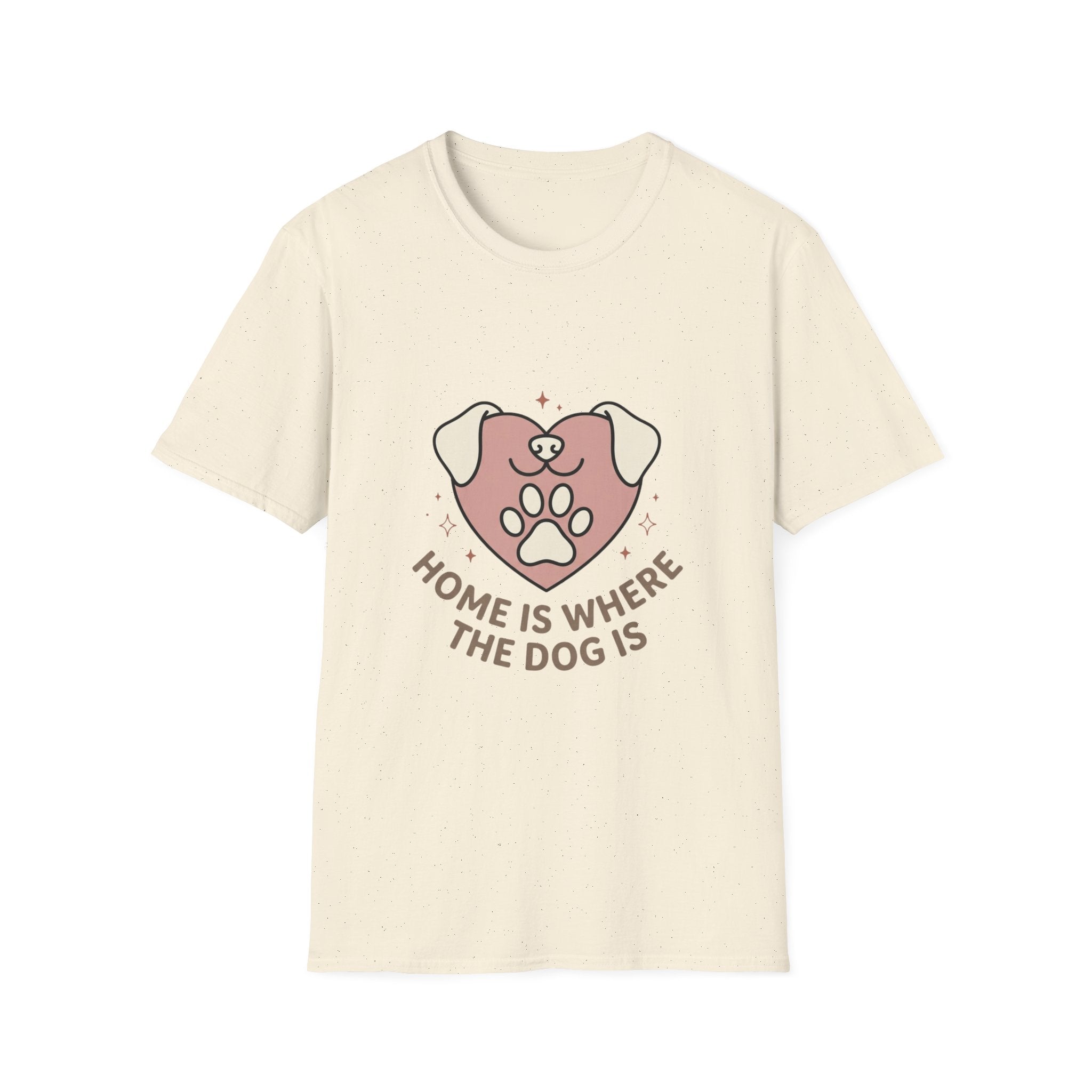 'Home Is Where The Dog Is' Graphic T-Shirt