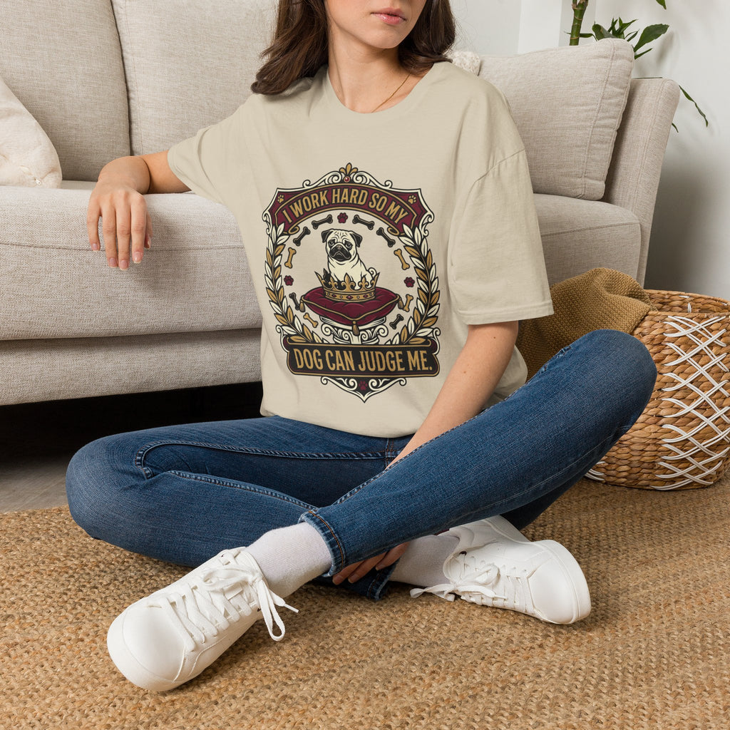 'Dog Can Judge Me' Graphic T-Shirt