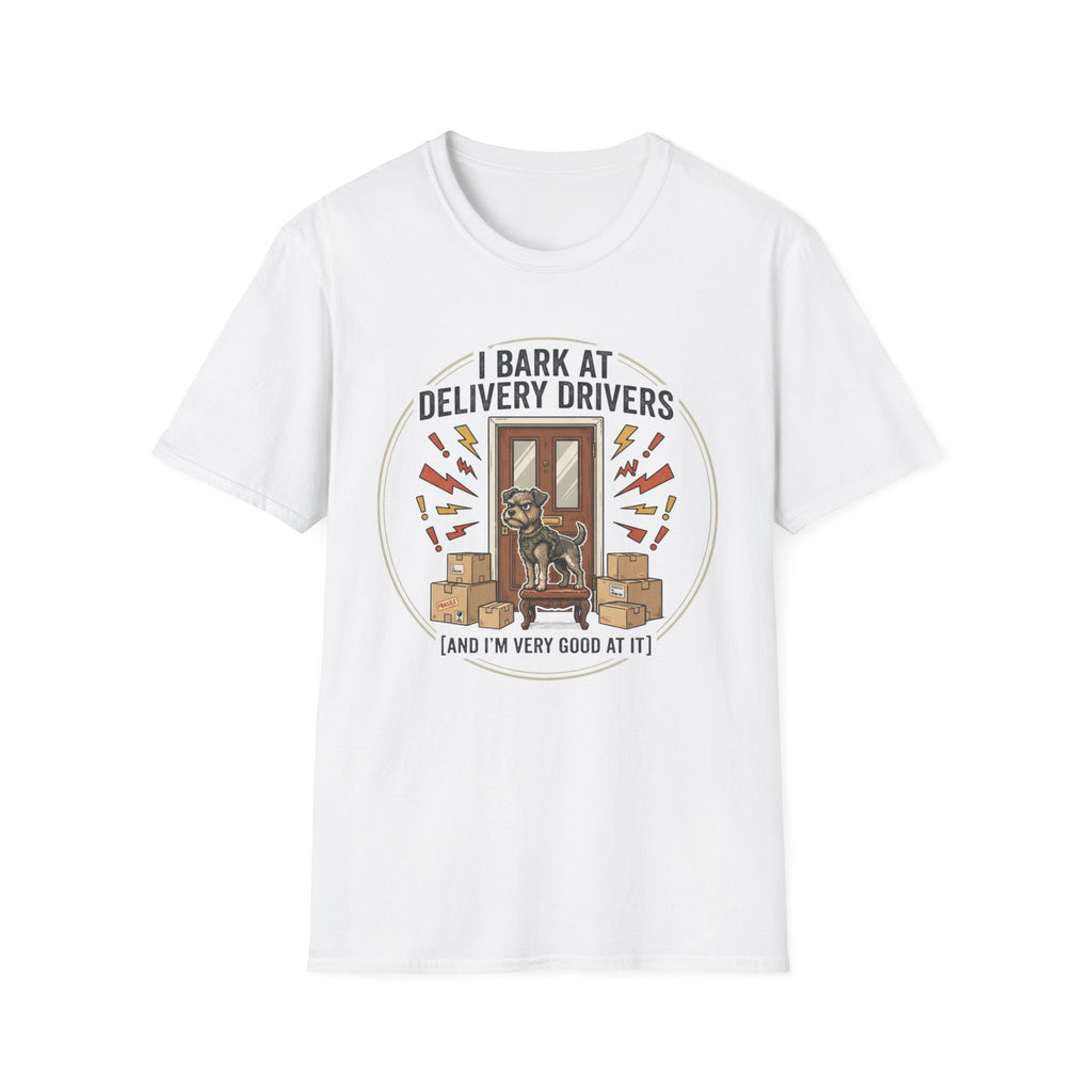 'I Bark At Delivery Drivers' Graphic T-Shirt