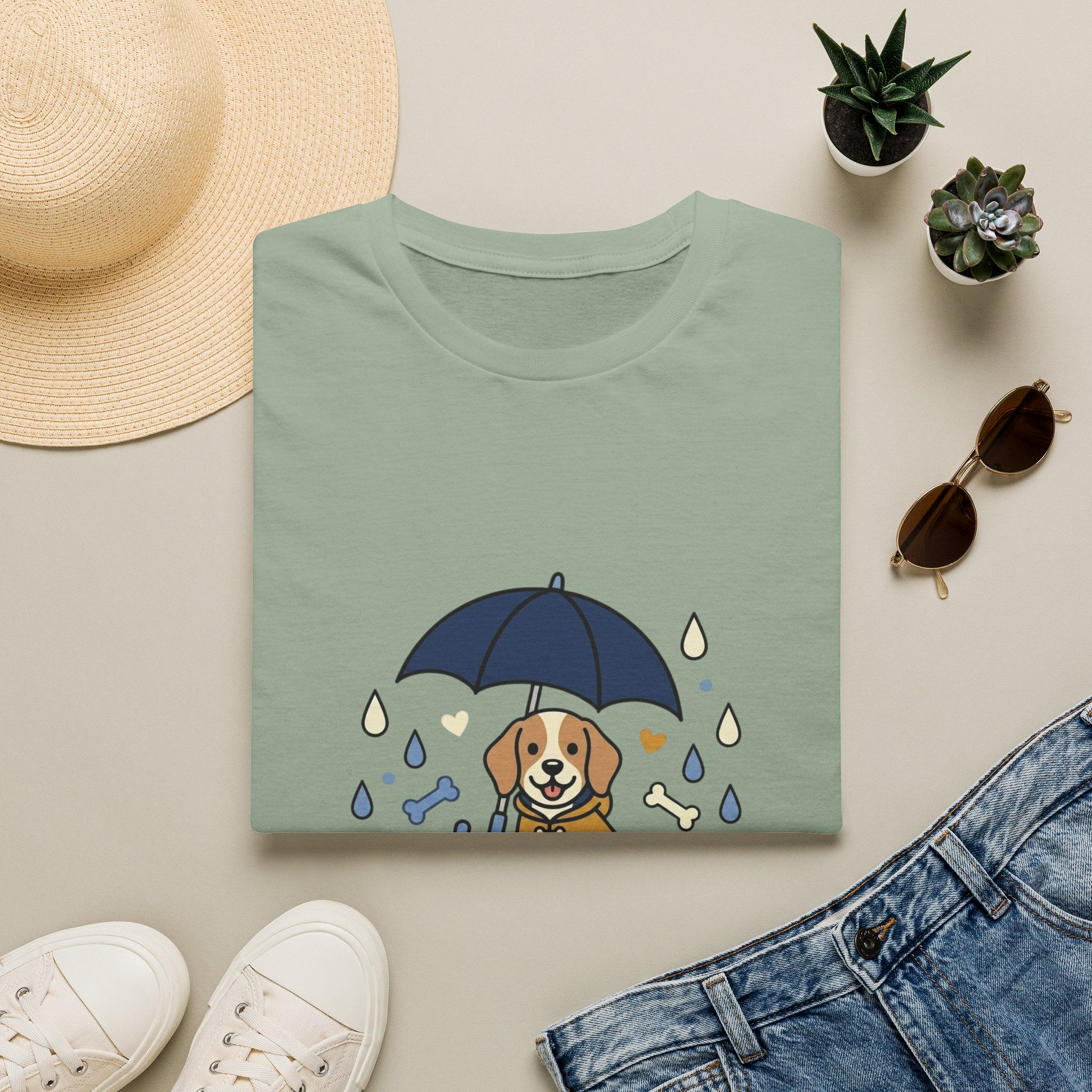 'Sunshine Follow My Dog' Graphic T-Shirt