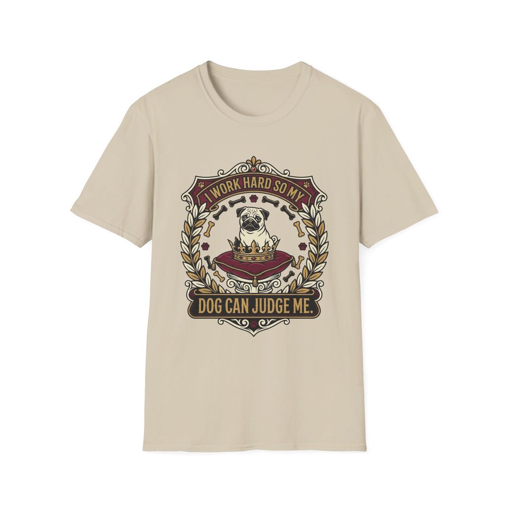 'Dog Can Judge Me' Graphic T-Shirt