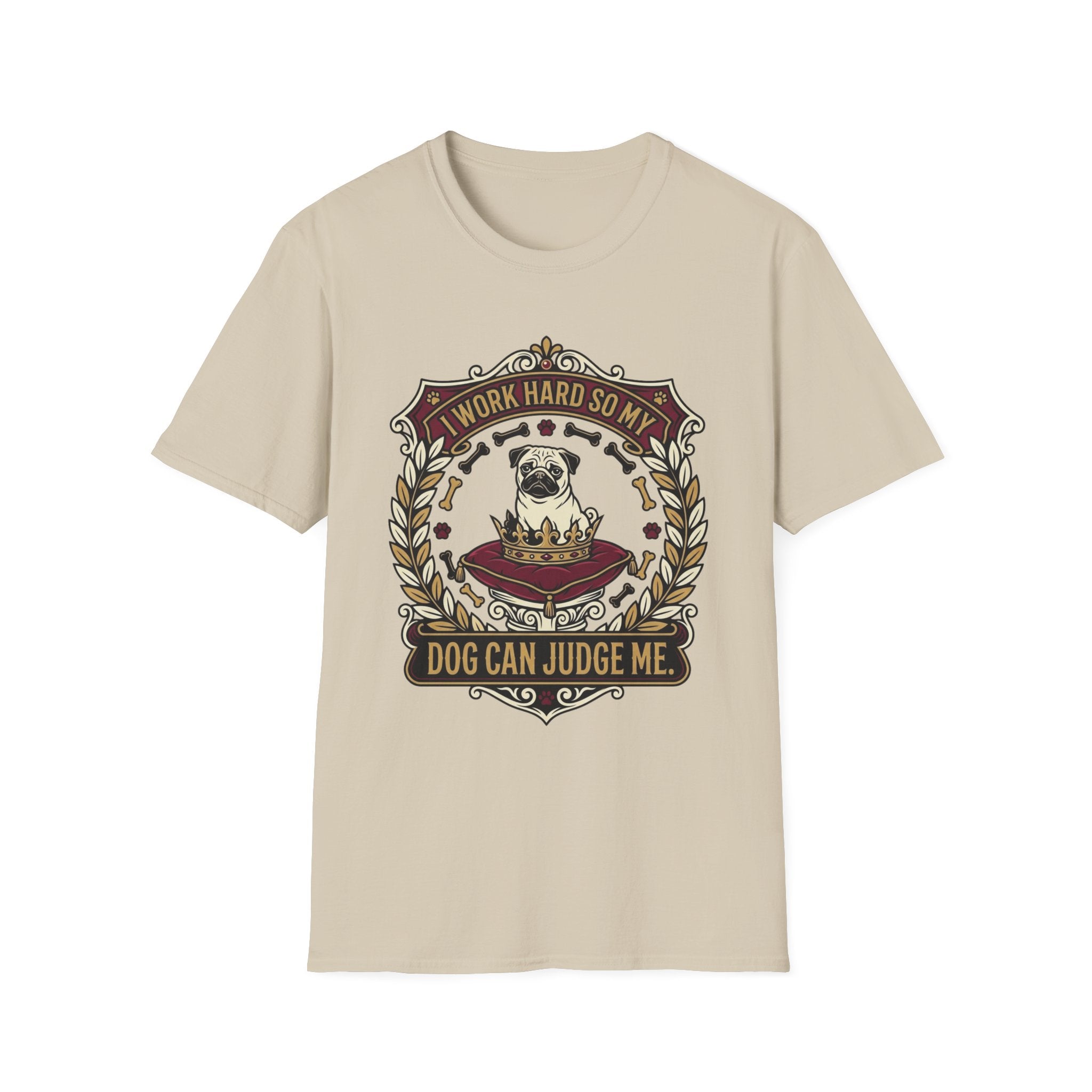 'Dog Can Judge Me' Graphic T-Shirt