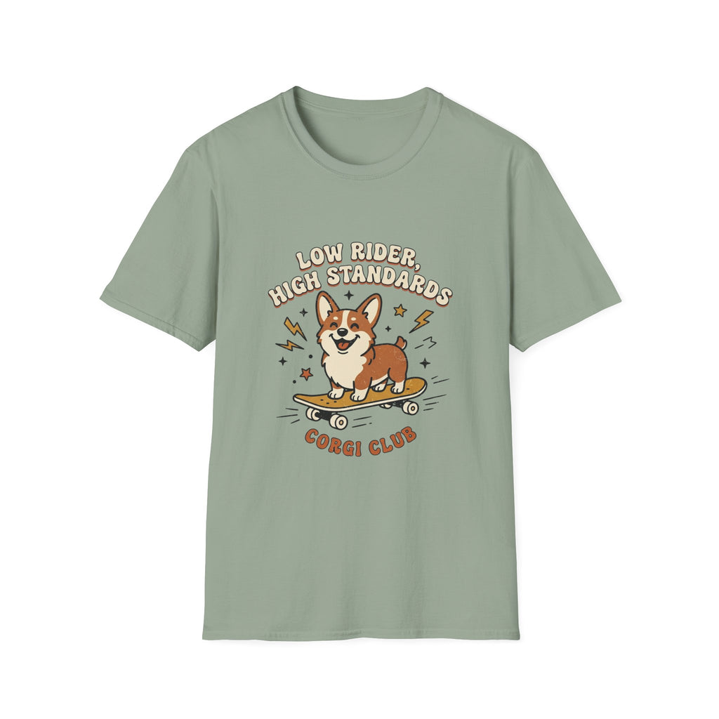 'Low Rider, High Standards' Graphic T-Shirt