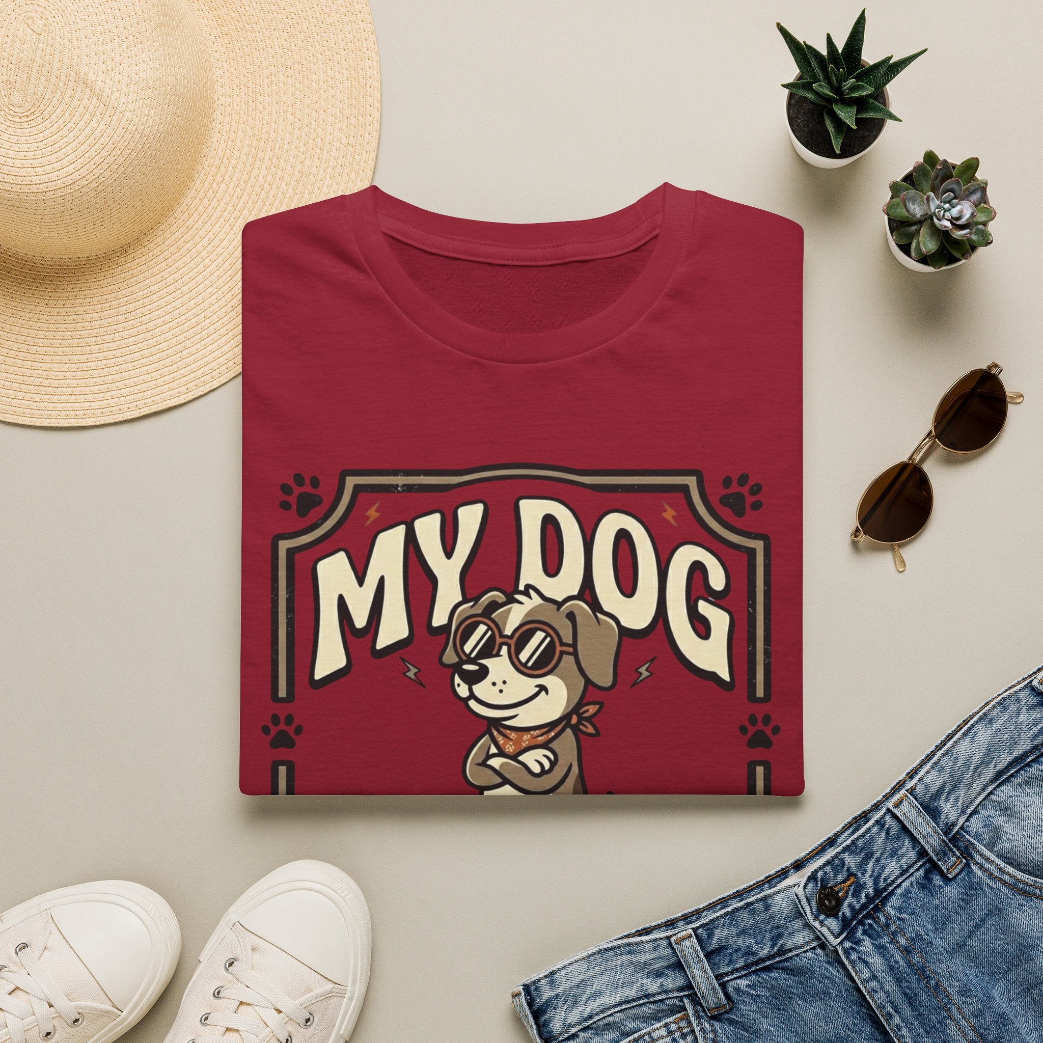 'My Dog Said No' Graphic T-Shirt