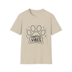 'Pawsitive Vibes' Graphic T-Shirt
