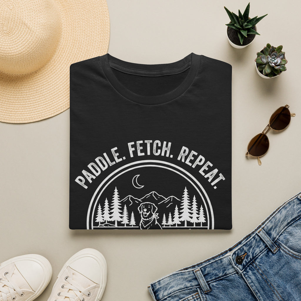 'Paddle,Fetch,Repeat' Graphic T-Shirt