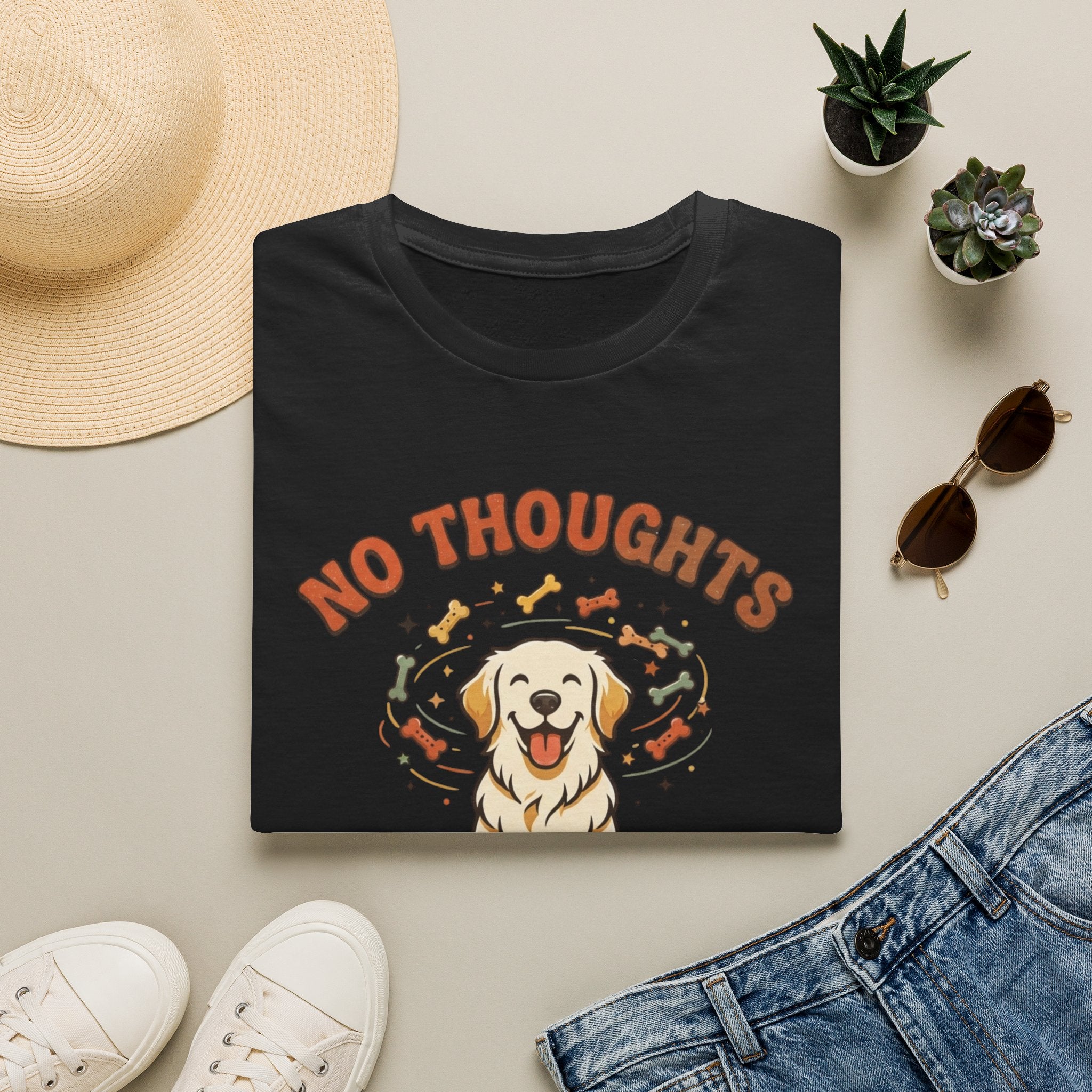 'No Thought Just Treat' Graphic T-Shirt