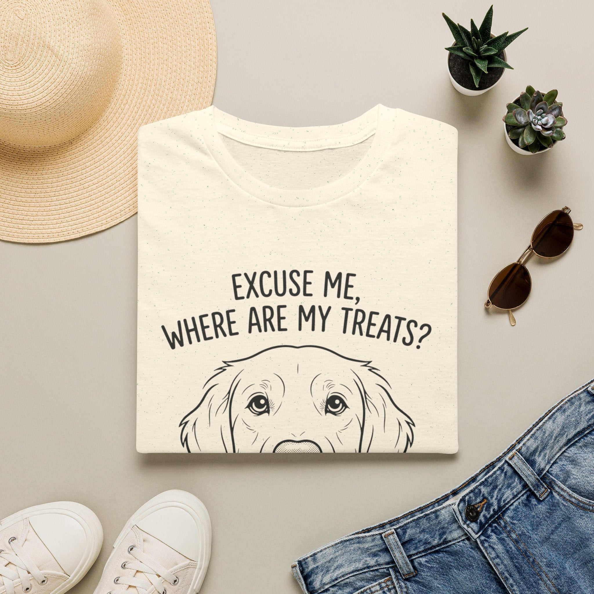 'Excuse Me Where Are My Treats' Graphic T-Shirt