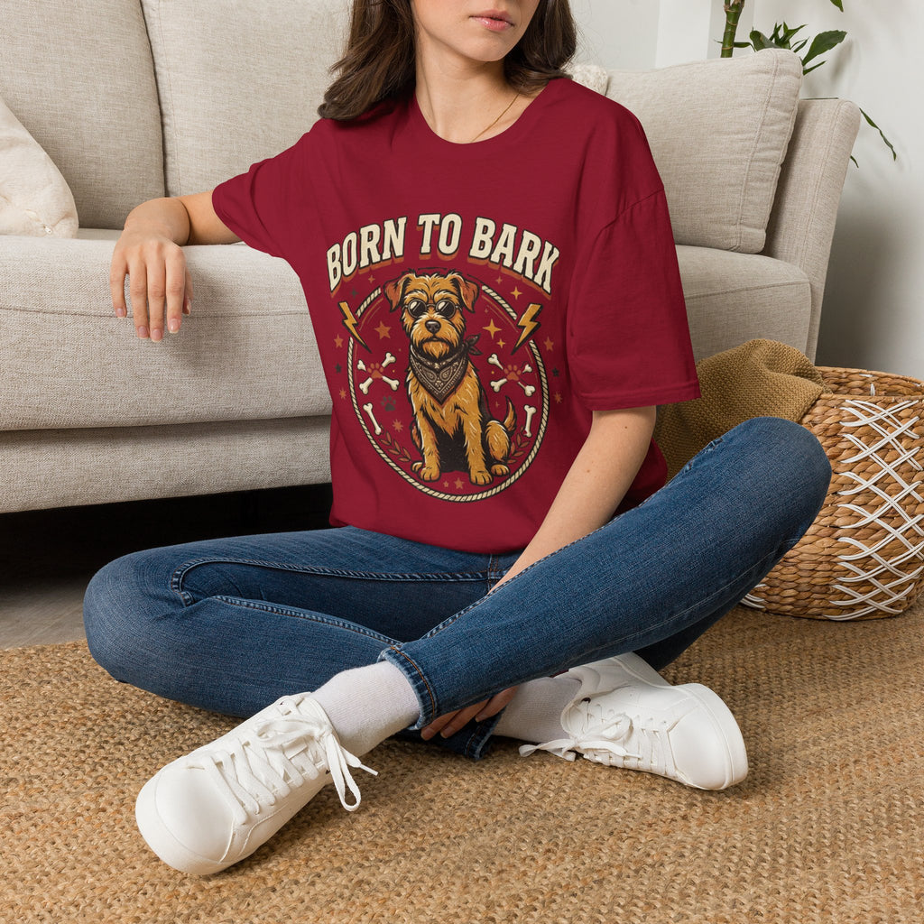 'Born To Bark' Graphic T-Shirt