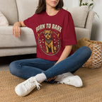 'Born To Bark' Graphic T-Shirt