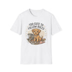 'Too Cute To Follow Rules' Graphic T-Shirt
