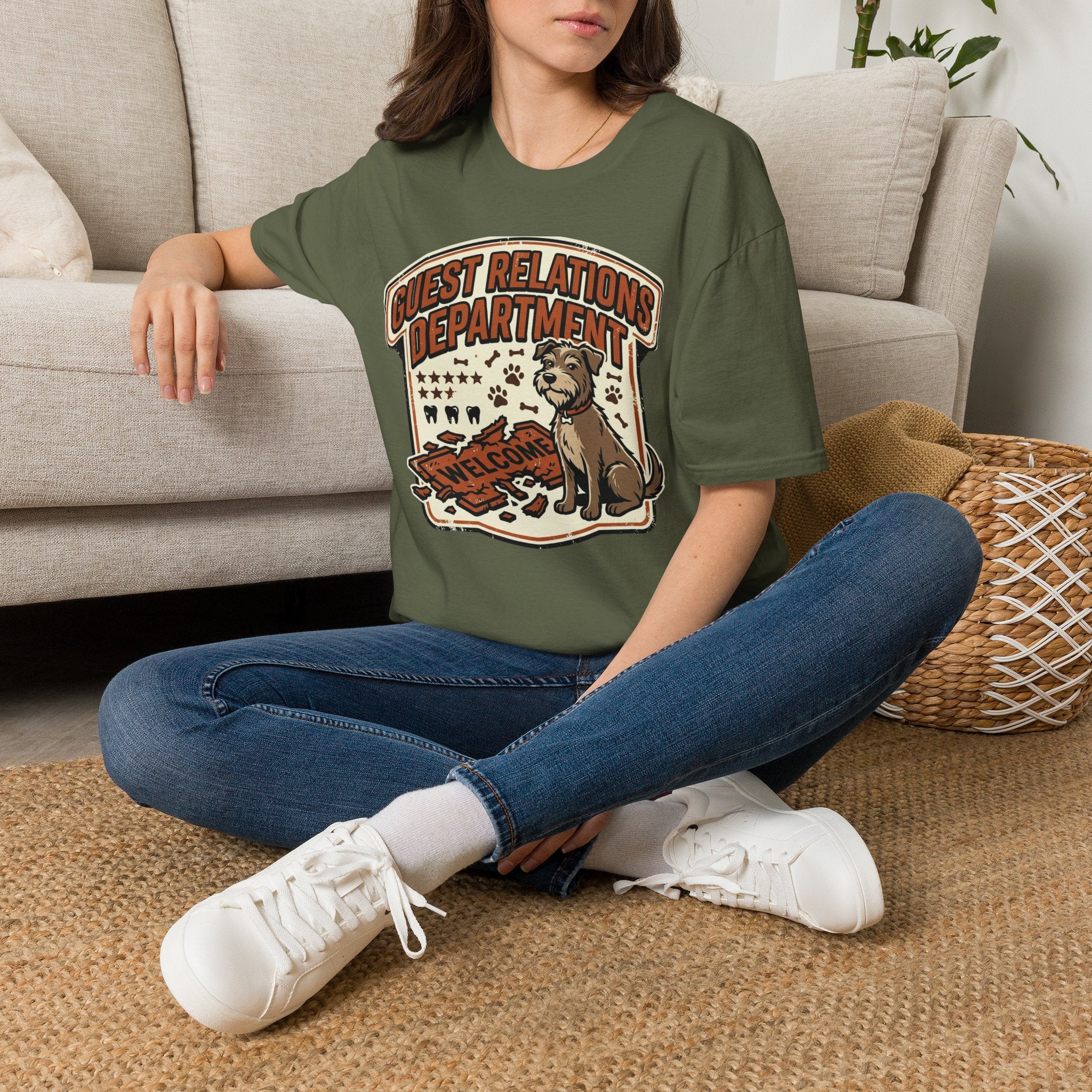'Guest Relations Department' Graphic T-Shirt