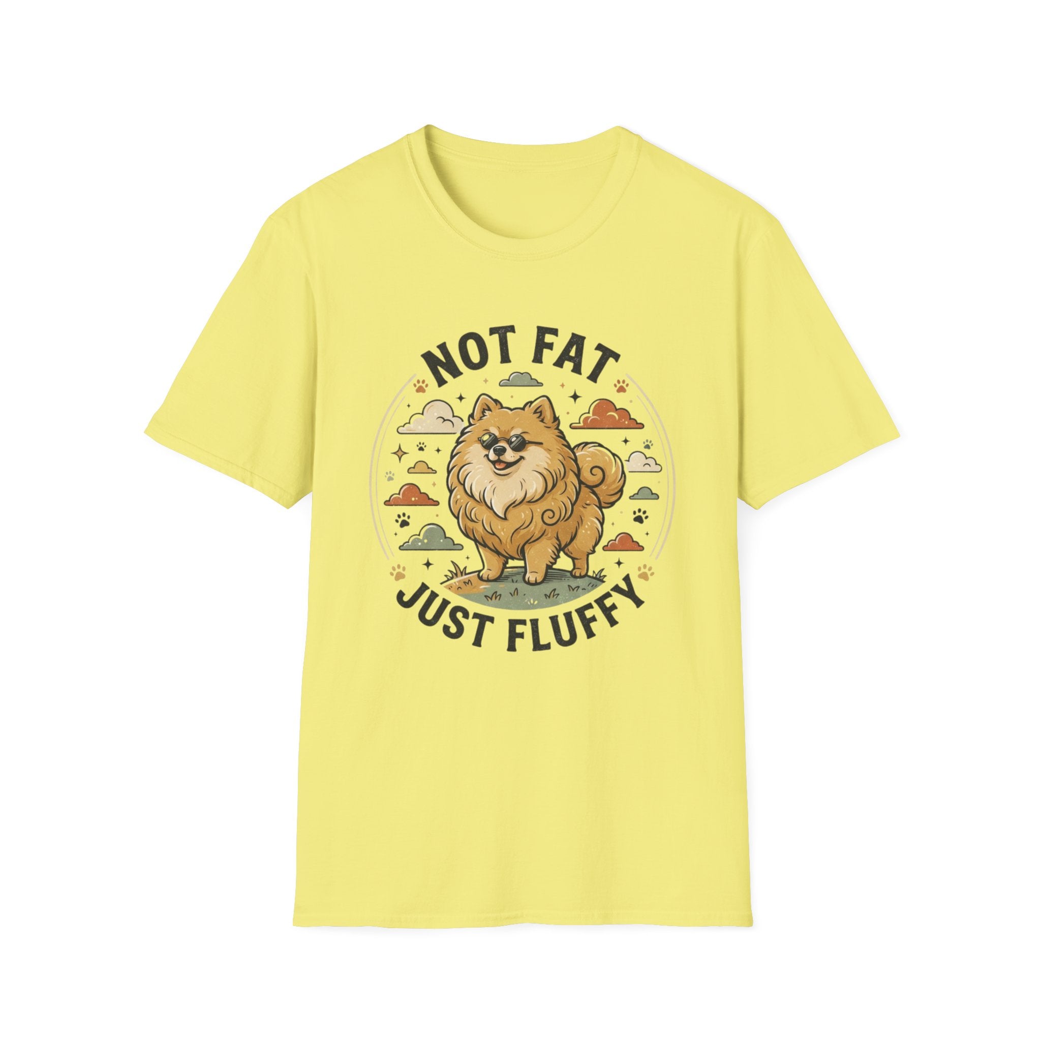 'Not Fat Just Fluffy' Graphic T-Shirt