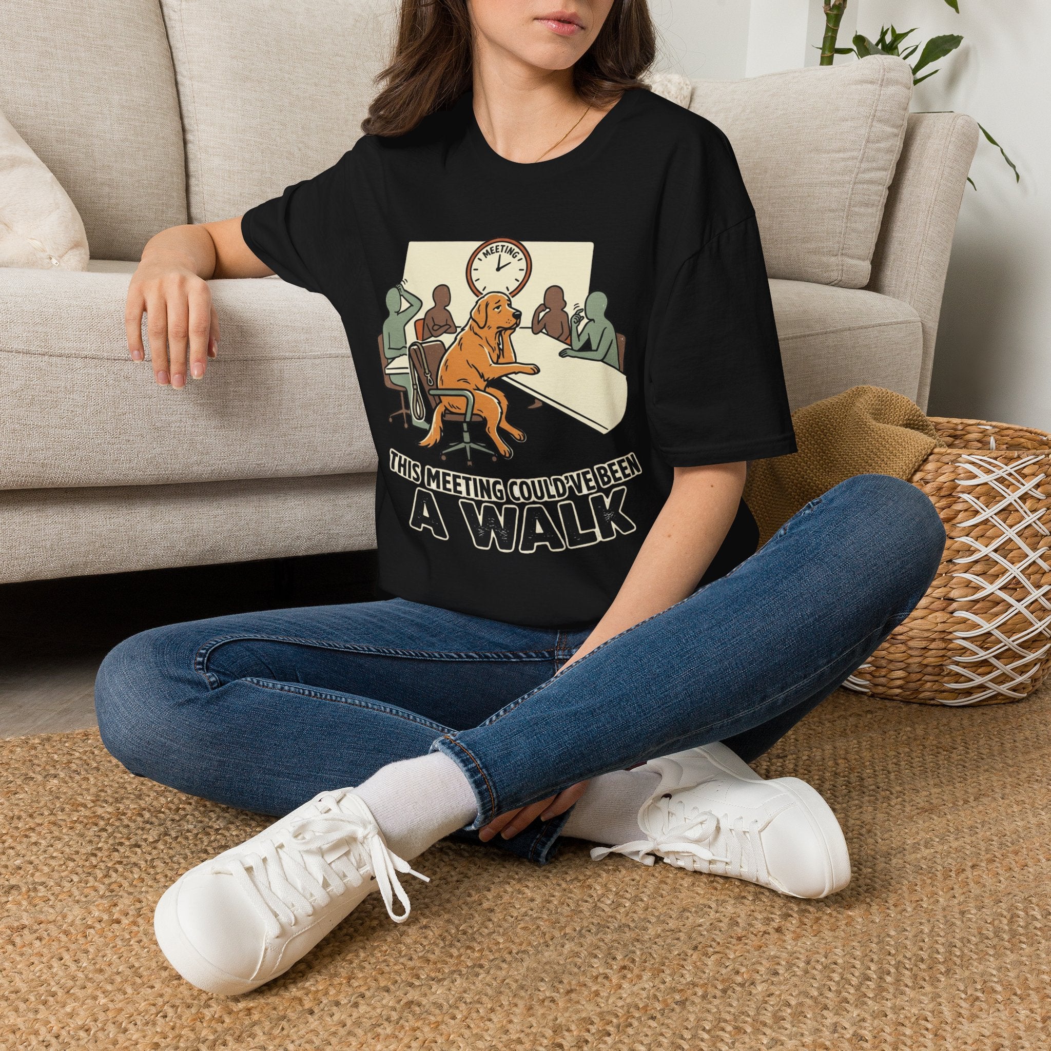 'This Meeting Could've Been A Walk' Graphic T-Shirt