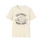 'Less People More Dogs' Graphic T-Shirt