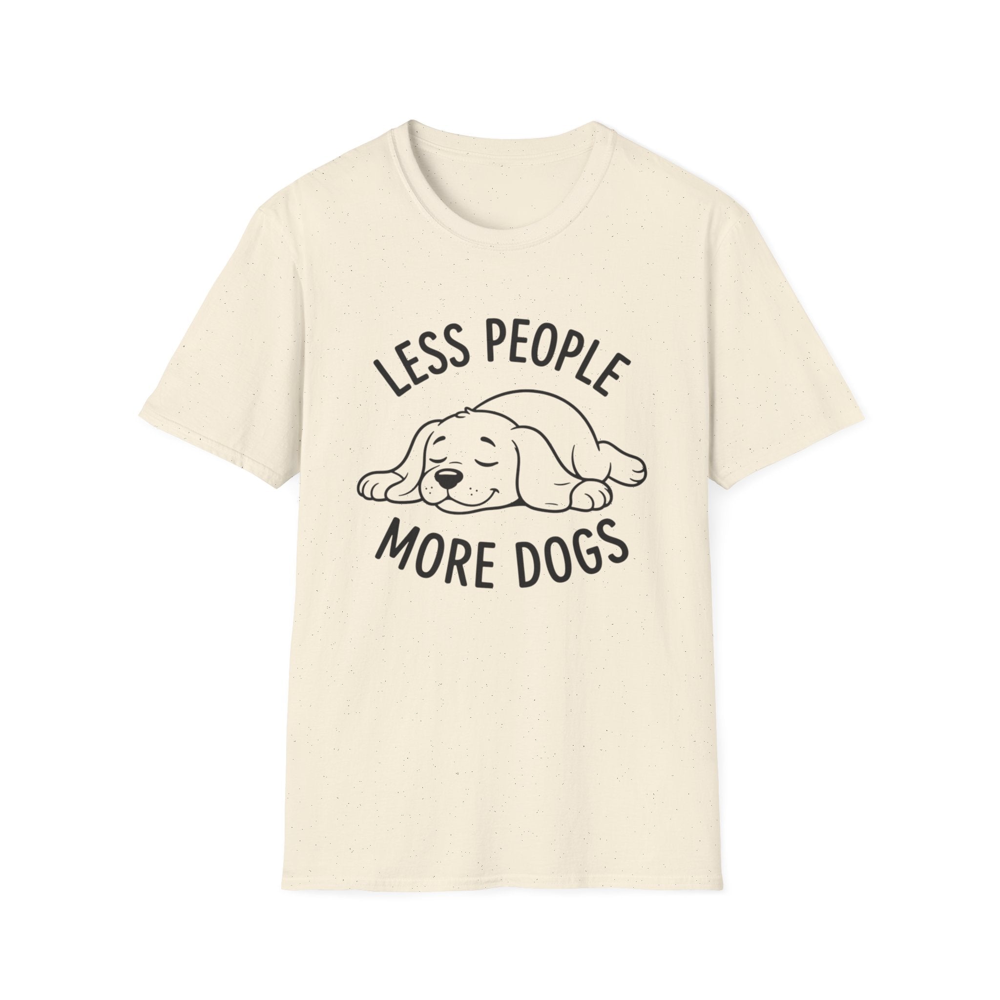 'Less People More Dogs' Graphic T-Shirt