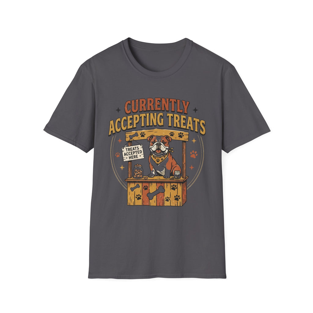 'Currently Accepting Treats' Graphic T-shirts