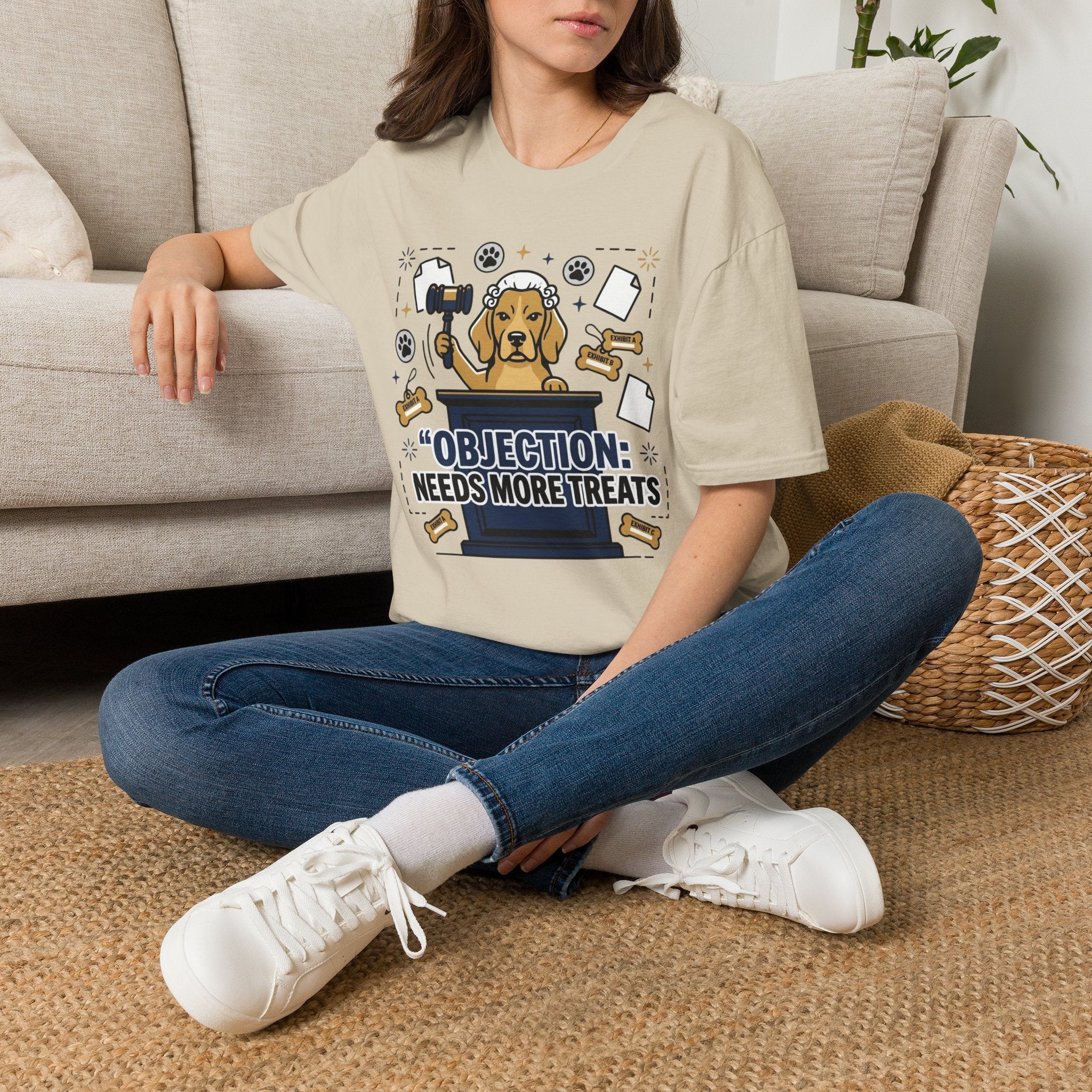 'Objection: Needs More Treats' Graphic T-Shirt