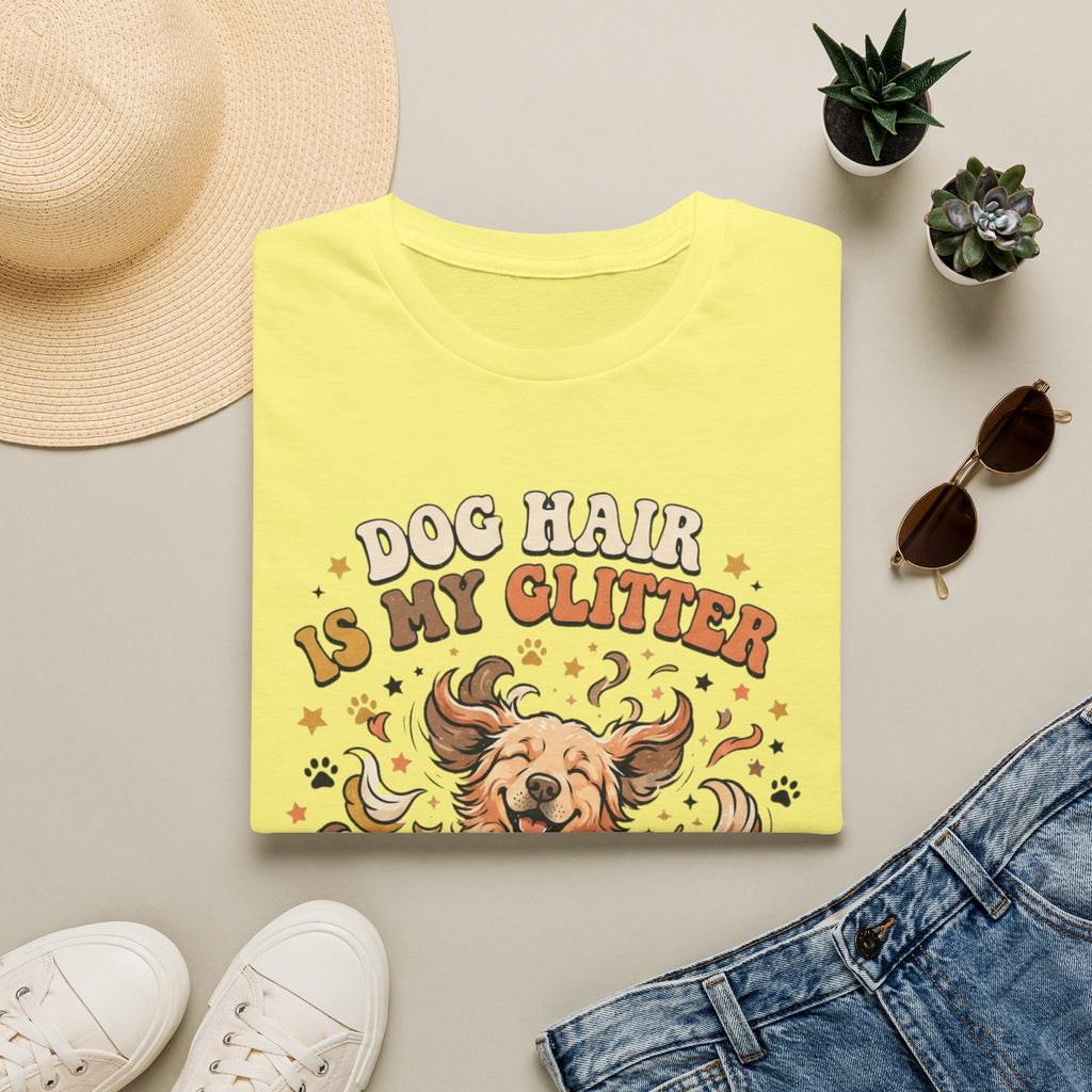 'Dog Hair Is My Glitter' Graphic T-shirts