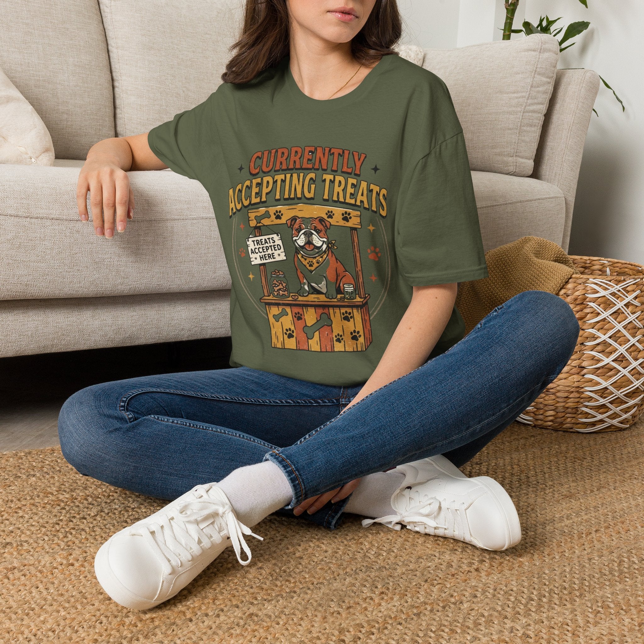 'Currently Accepting Treats' Graphic T-shirts