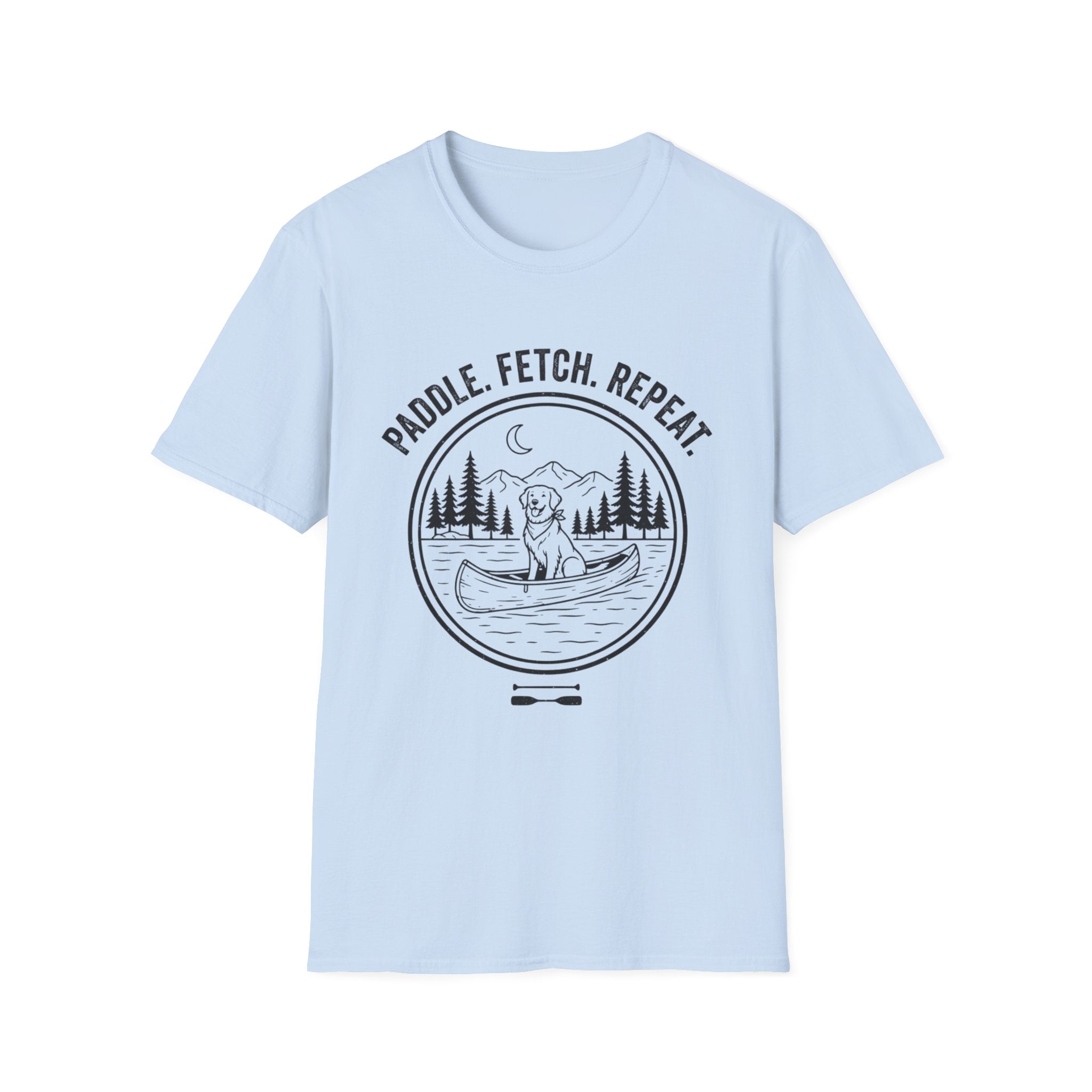 'Paddle,Fetch,Repeat' Graphic T-Shirt