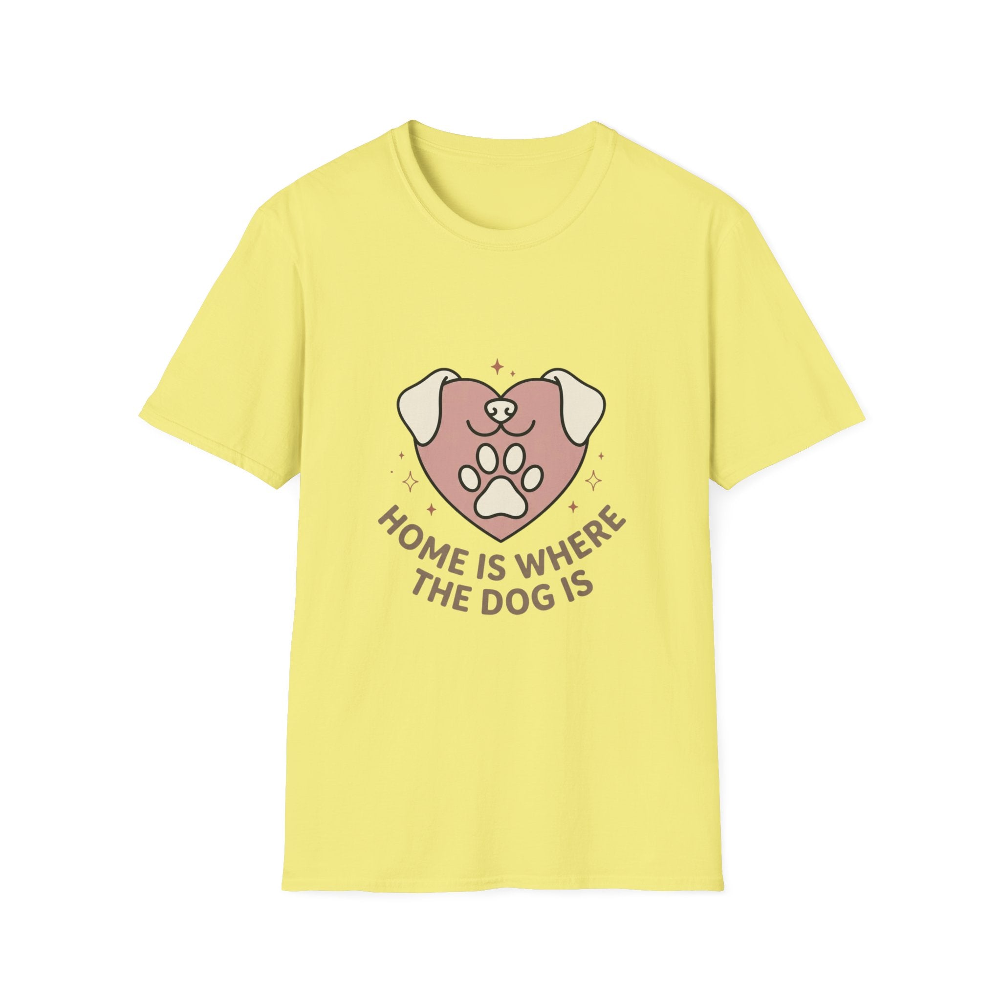 'Home Is Where The Dog Is' Graphic T-Shirt