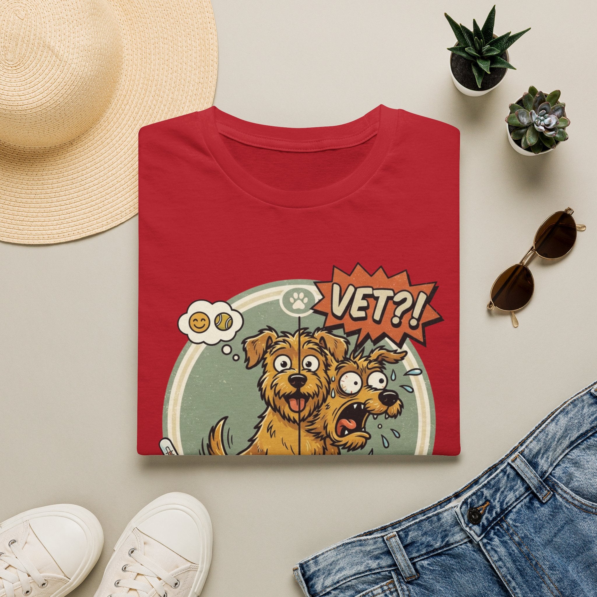 'My Face When You Say Vet' Graphic T-Shirt