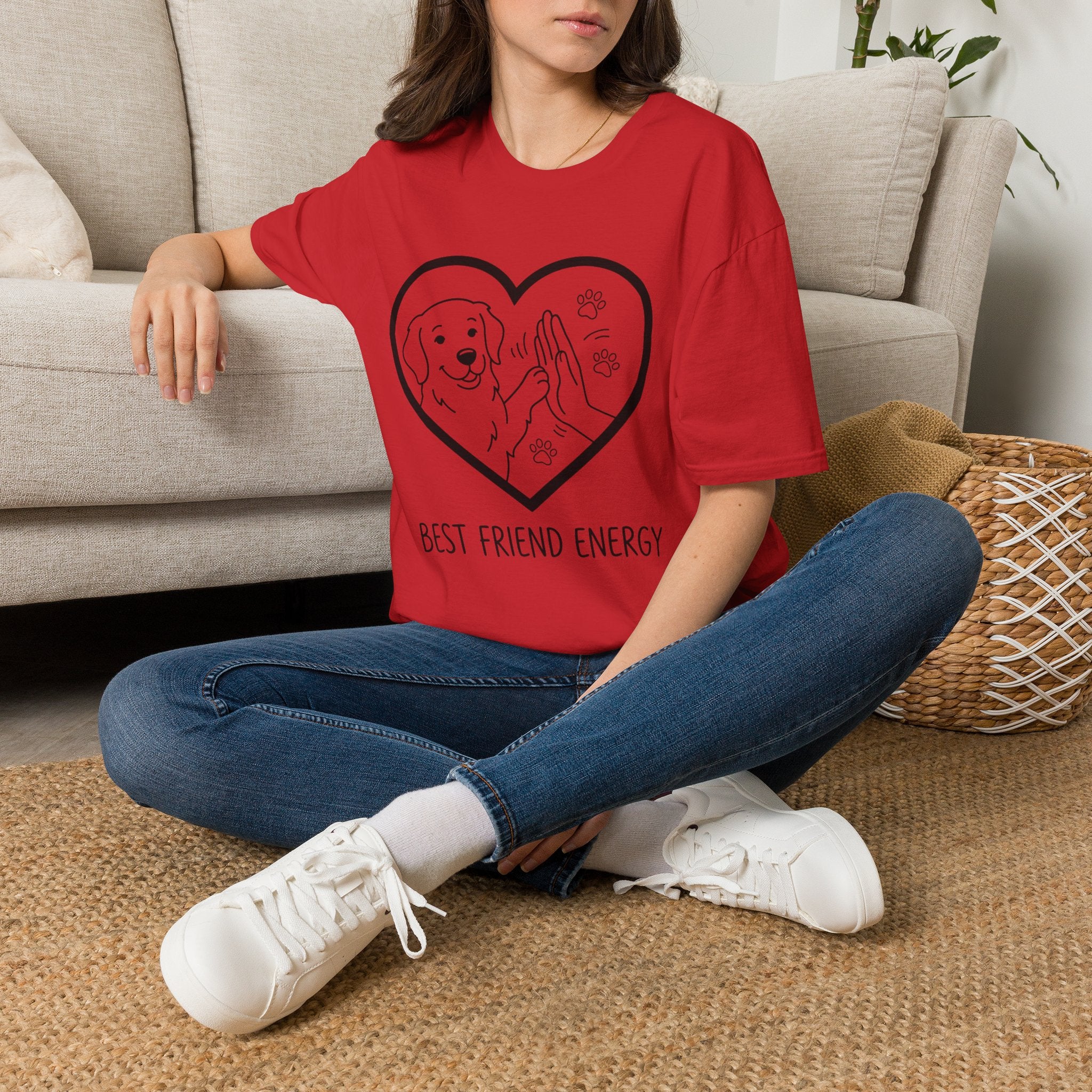'Best Friend Energy' Graphic T-Shirt
