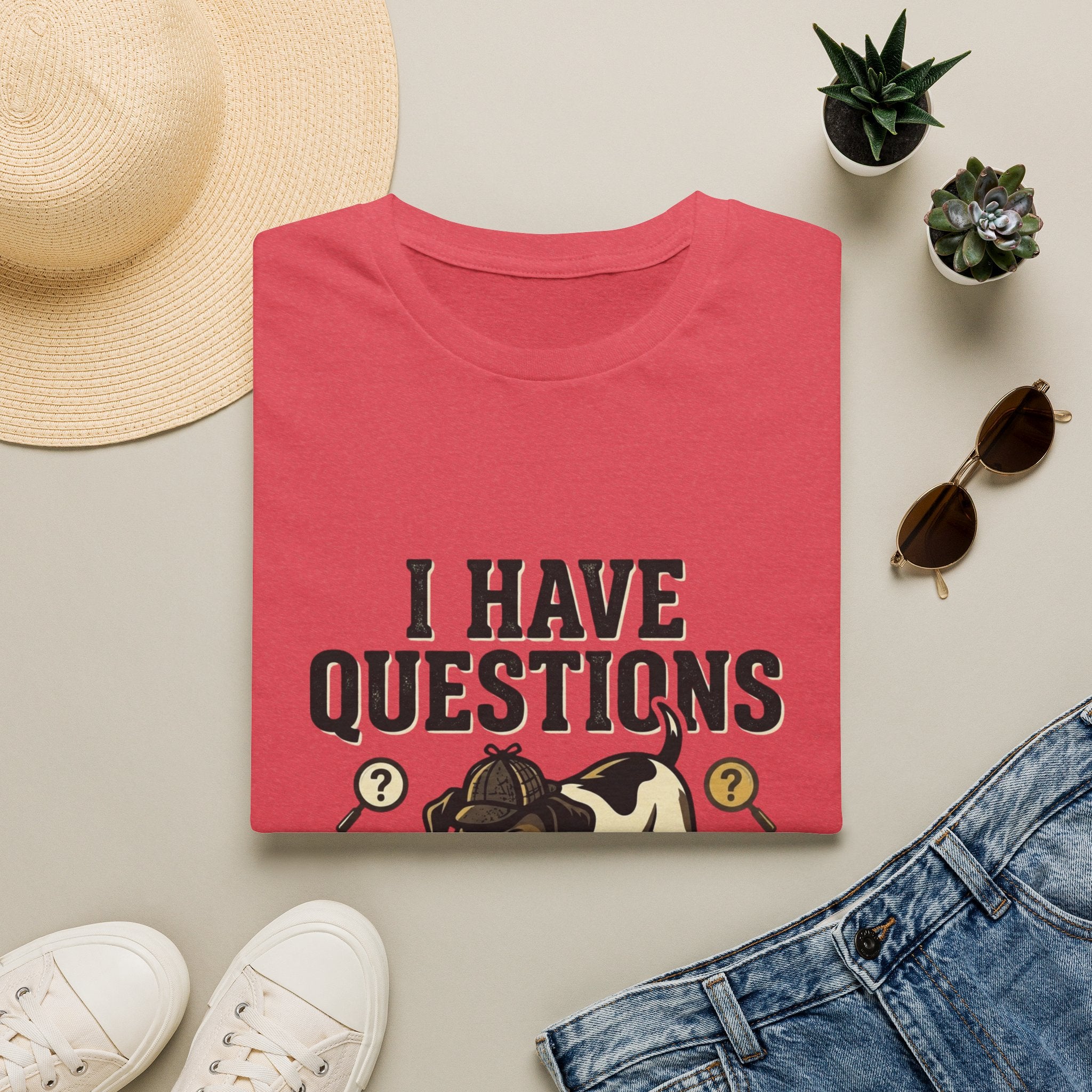 'i Have Questions' Graphic T-Shirt