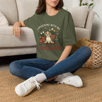 'Gardening With My Digging Buddy' Graphic T-Shirt