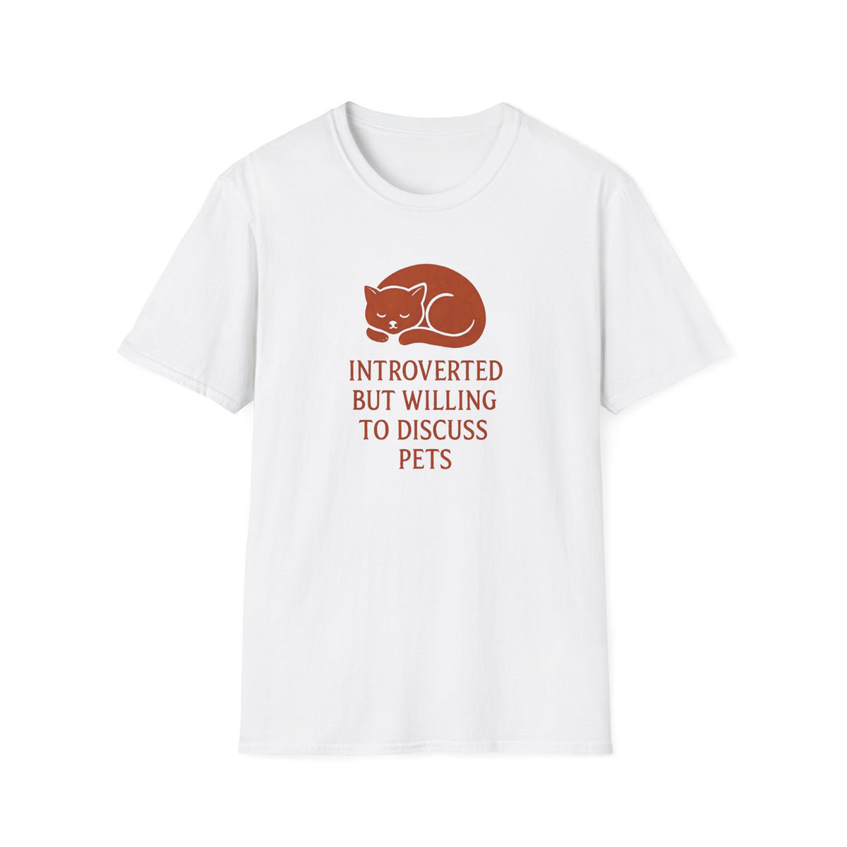 Introverted Pet Talk T-Shirt