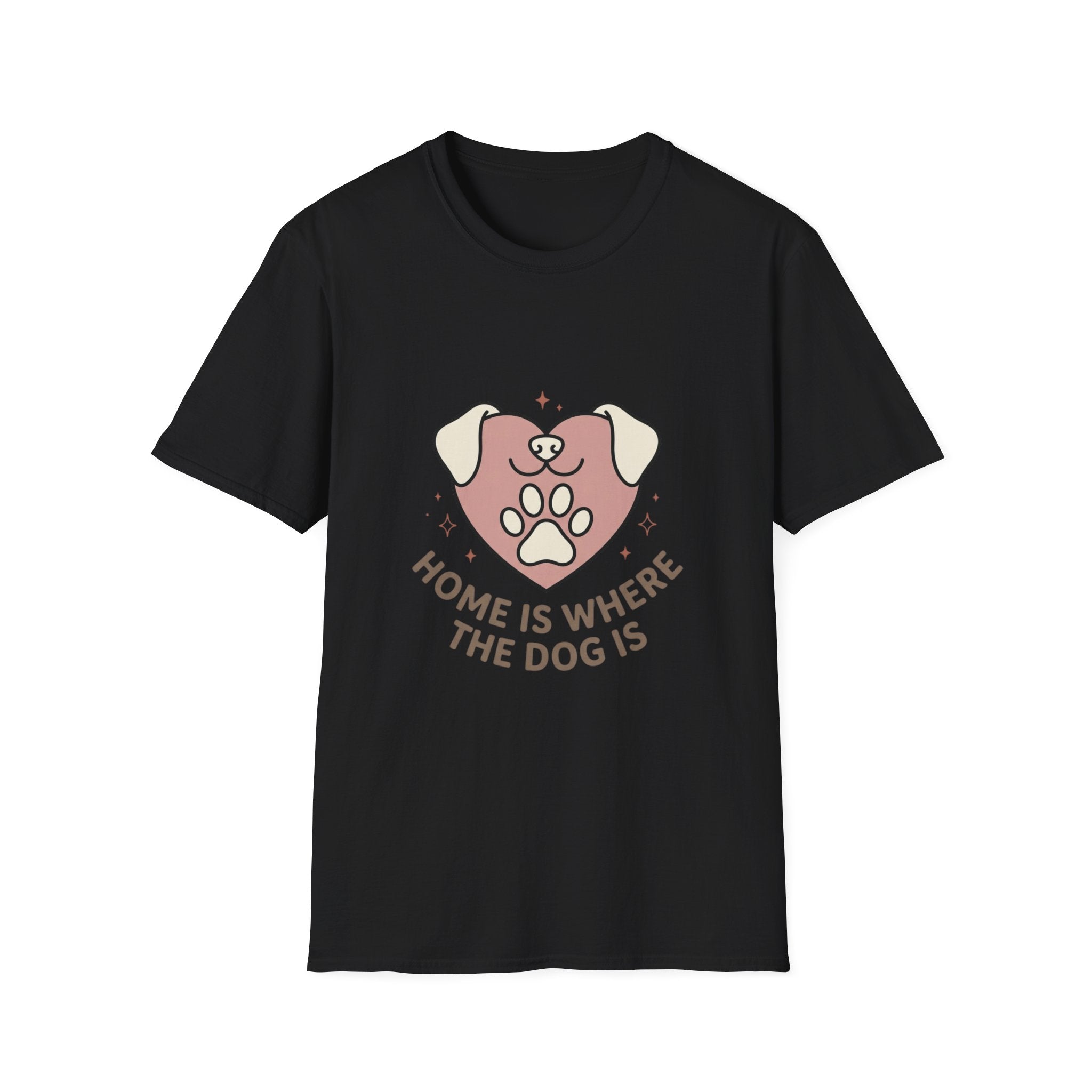 'Home Is Where The Dog Is' Graphic T-Shirt