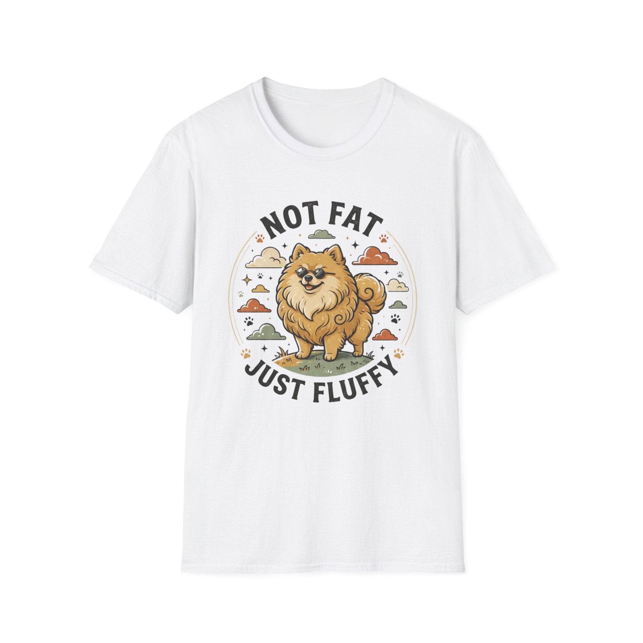 'Not Fat Just Fluffy' Graphic T-Shirt